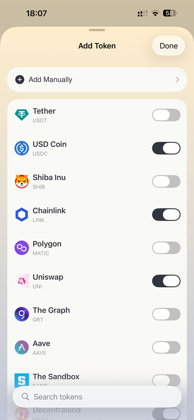 DecentWealth App Screenshot 2